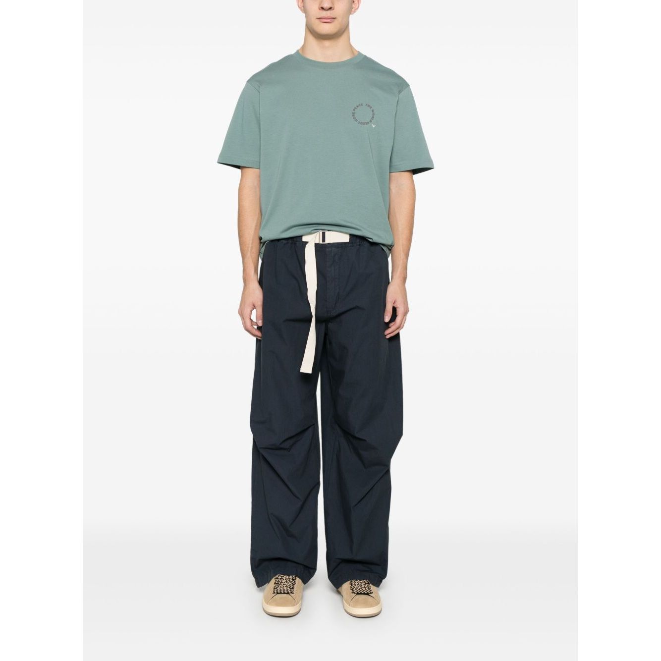 Emporio Armani T-shirts and Polos Green Topwear
