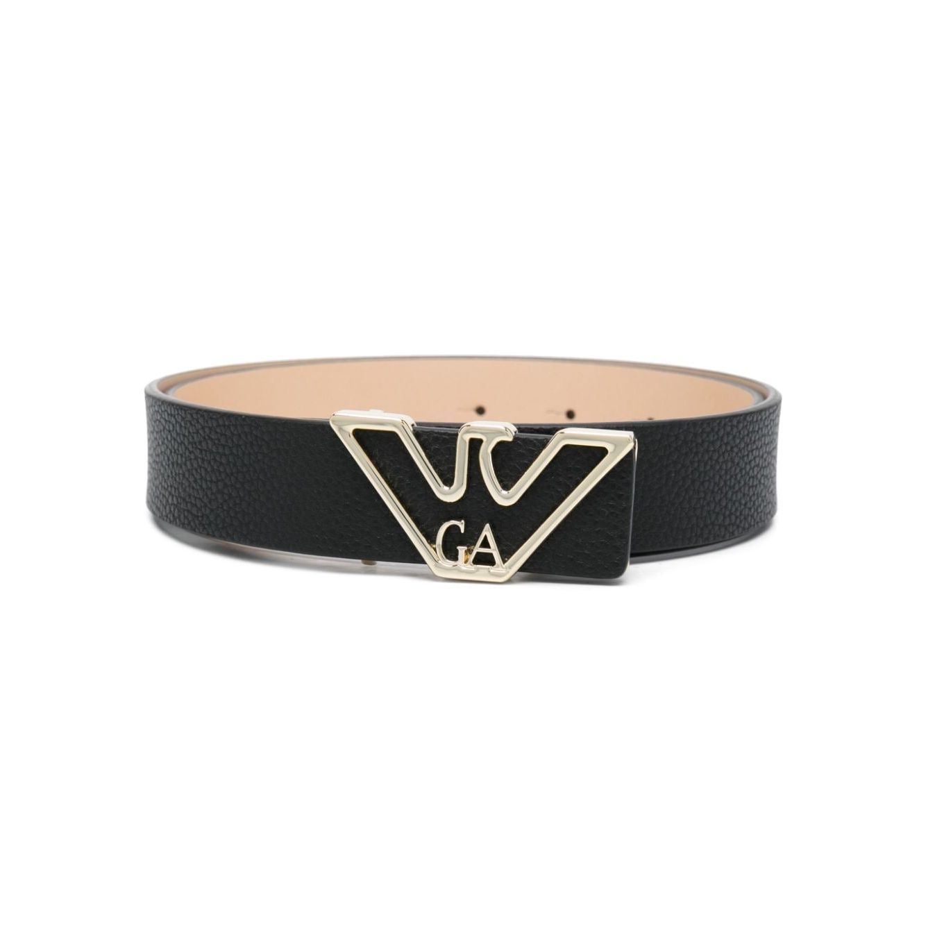 Emporio Armani logo-buckle belt