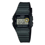 CASIO VINTAGE Mod. YOUTH - BLACK unisex wristwatch with resin case and strap, 3 ATM water resistance, quartz movement, multifunctional dial.