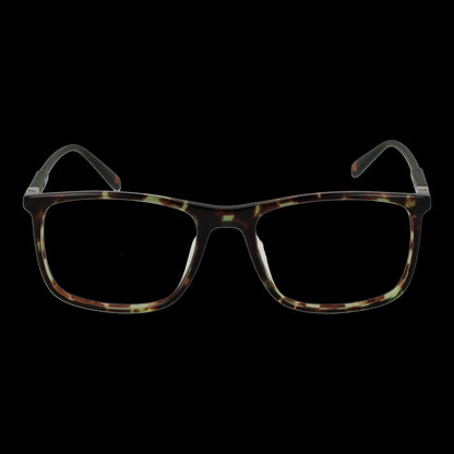 FILA MOD. VF9403 530V34 gent's glasses on black background, featuring stylish tortoiseshell frame design.