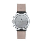 FREDERIQUE CONSTANT Mod. CLASSICS TRIPLE CALENDAR watch back view displaying craftsmanship and branding.