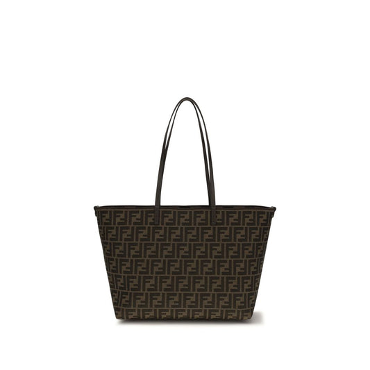 Fendi Brown Polyester Shoulder Bag