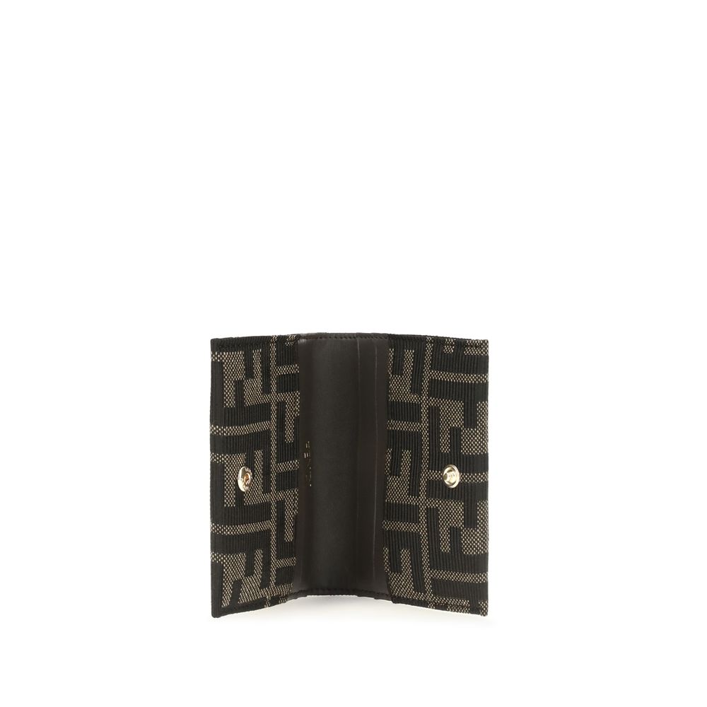 Fendi Brown Polyester Wallet