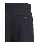Close-up of Ferragamo Tailored Pants showing back welt pocket and refined silhouette for AW25 season elegance.