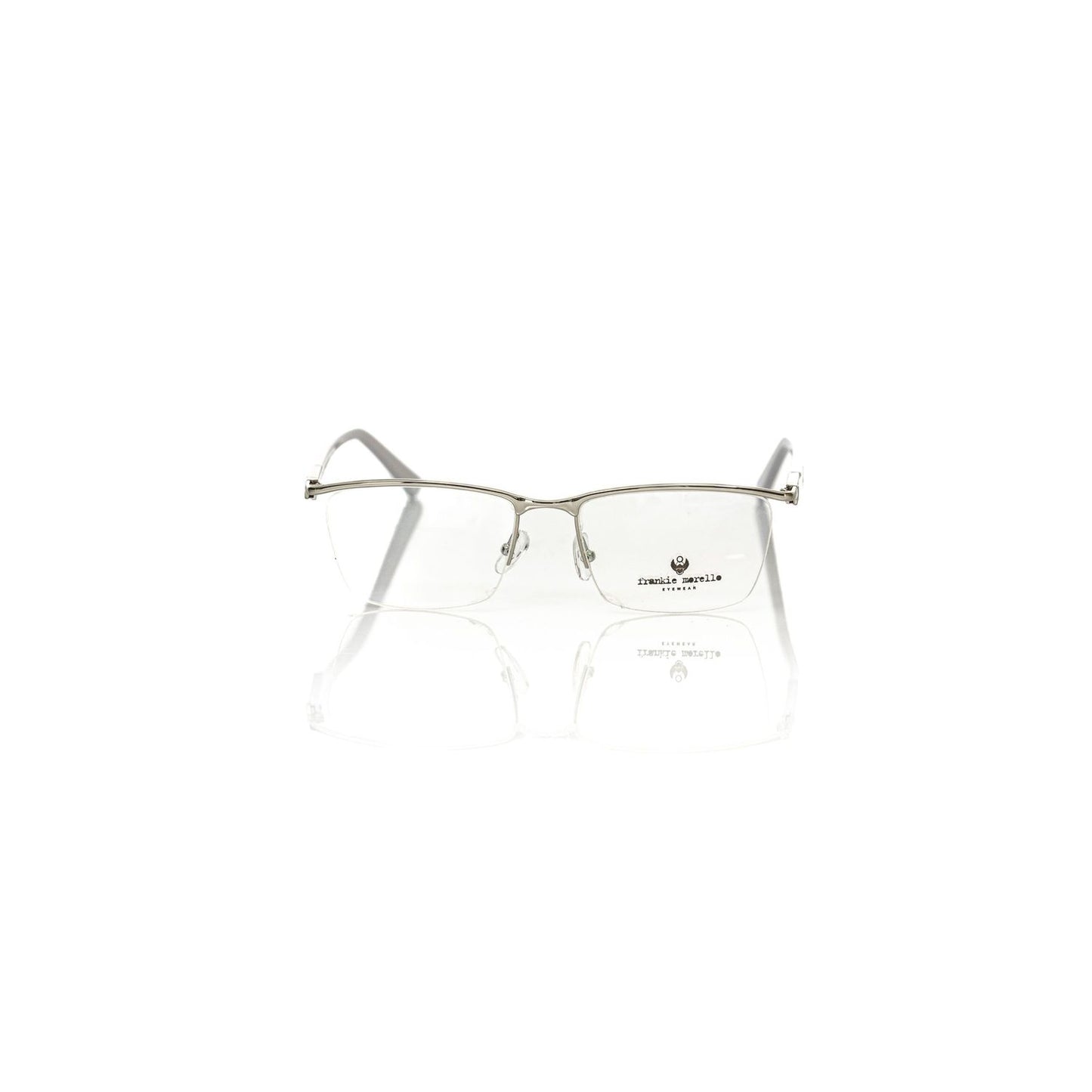 Frankie Morello Silver Metallic Men Frame
