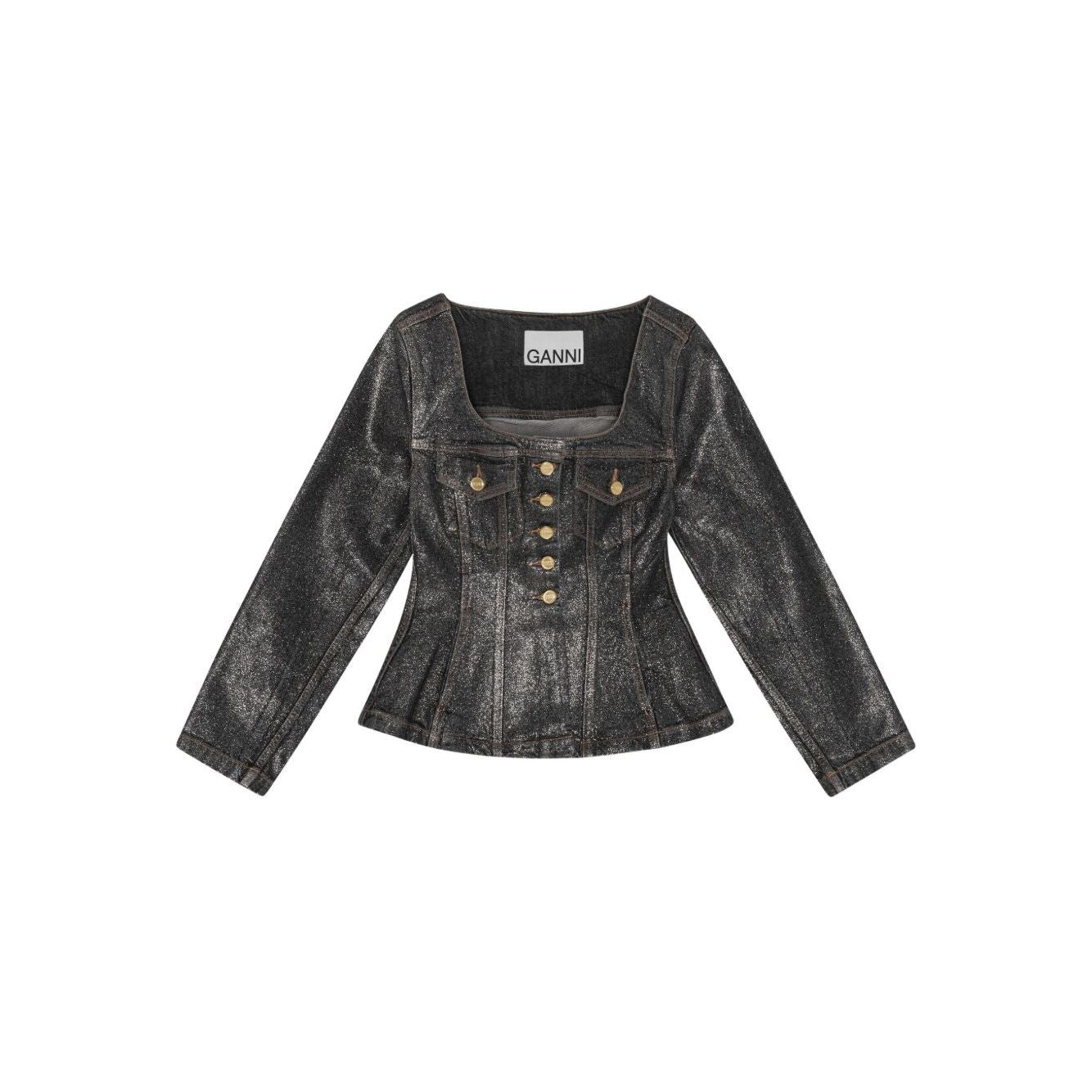 GANNI Jackets Black Jackets