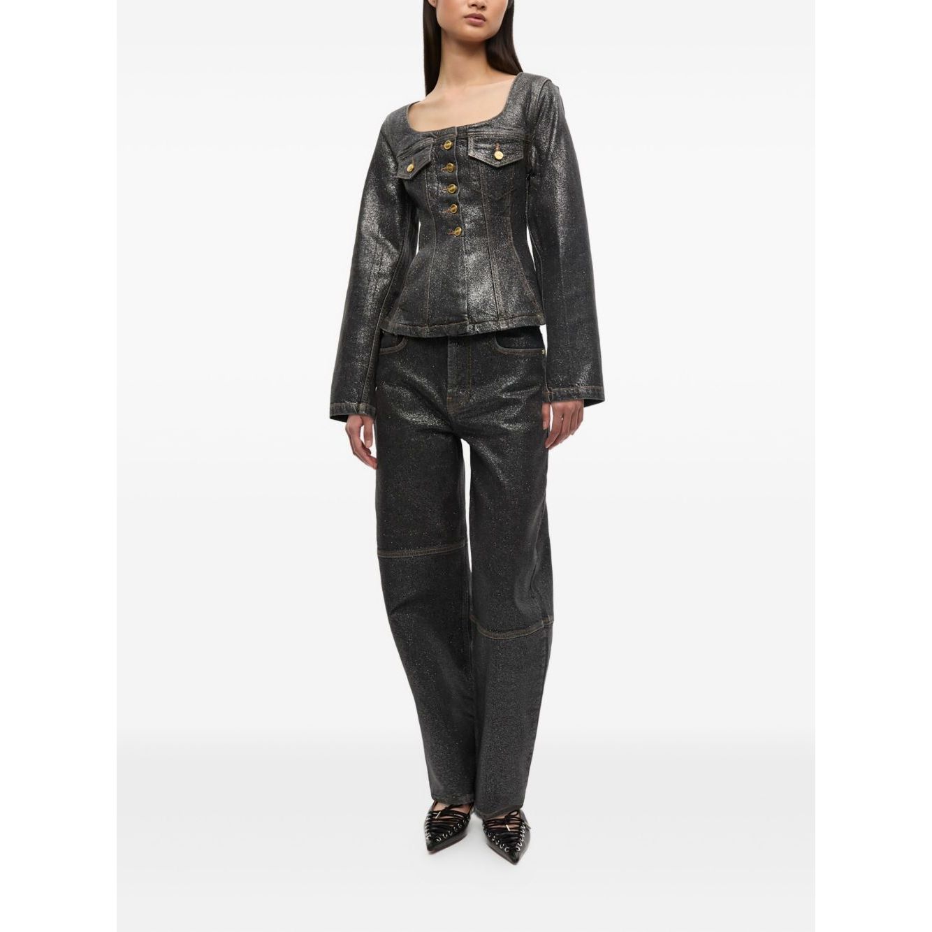 GANNI Jackets Black Jackets