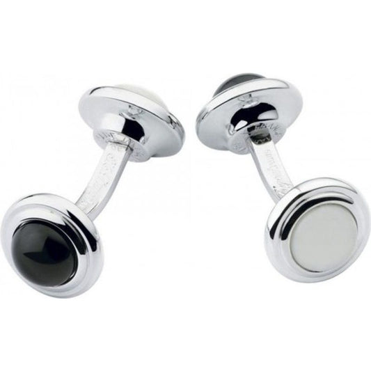 Luxury cufflinks GEMELLI S-T- DUPONT MOD. 5134 with elegant design and quality craftsmanship, ideal for formal occasions.