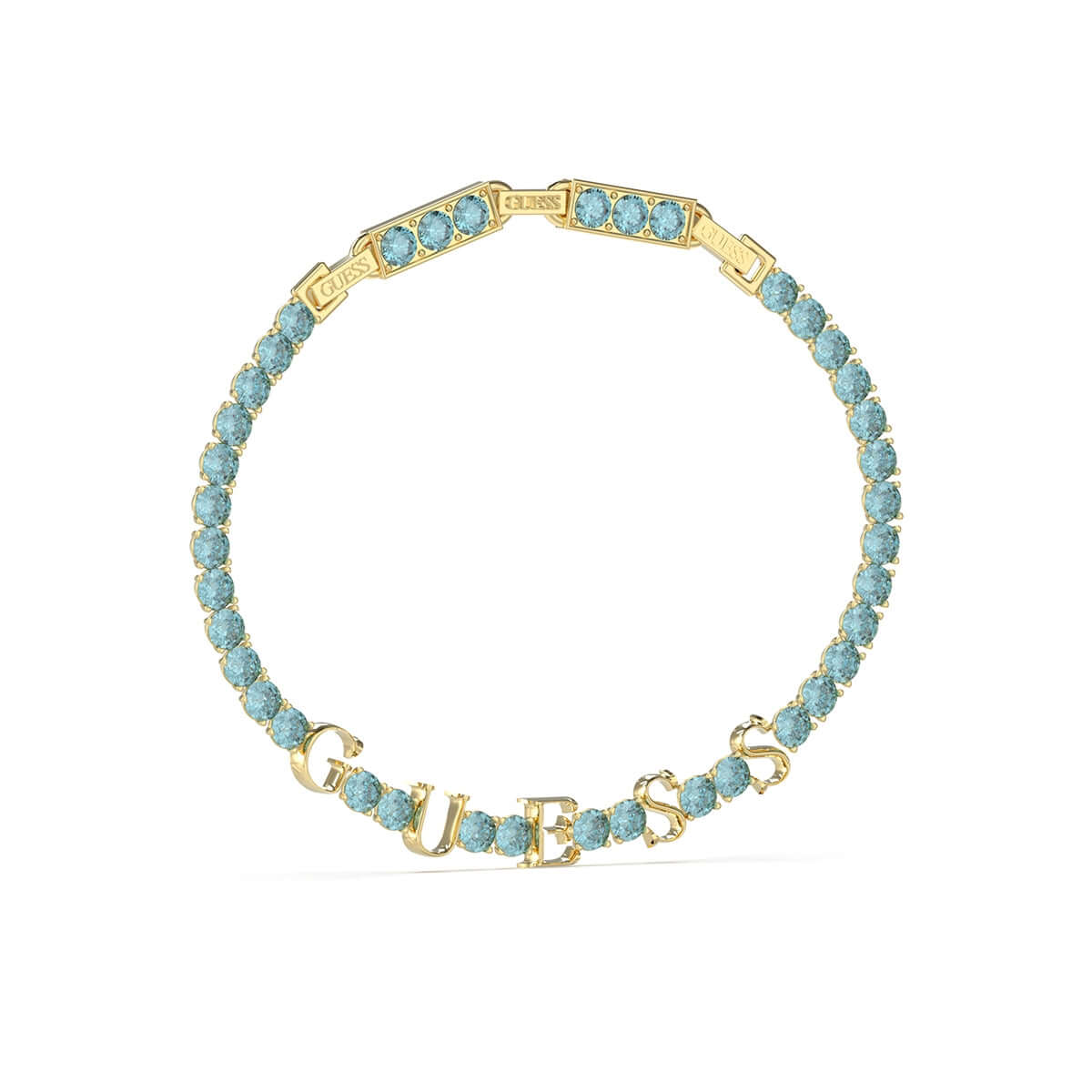 GUESS JEWELS JEWELRY Mod. JUBB04218JWYGAQT-U DESIGNER FASHION JEWELLERY