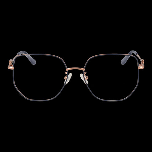 GUESS MOD. GU2989-D 55020 eyeglasses for women, front view of elegant square frame, ideal for fashion-conscious ladies.