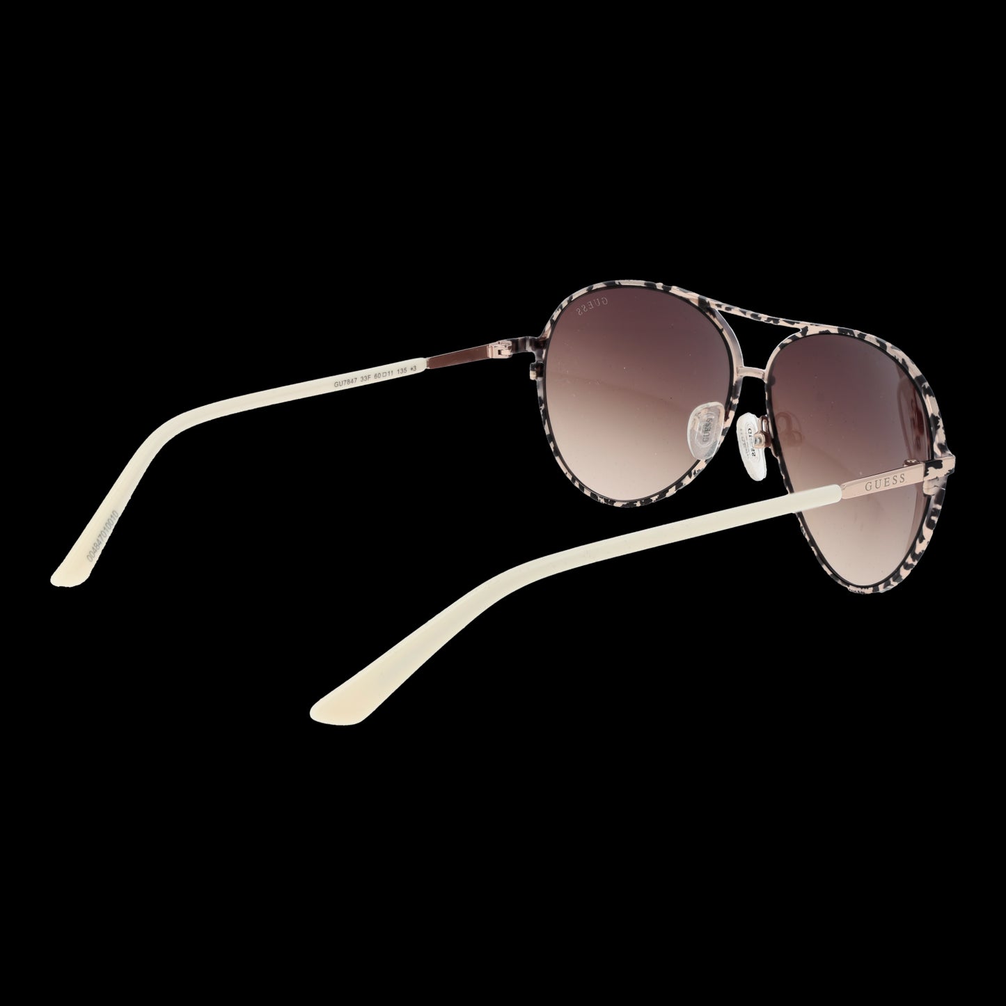 GUESS MOD. GU7847 6033F sunglasses for ladies with tortoiseshell frame and gradient lenses.