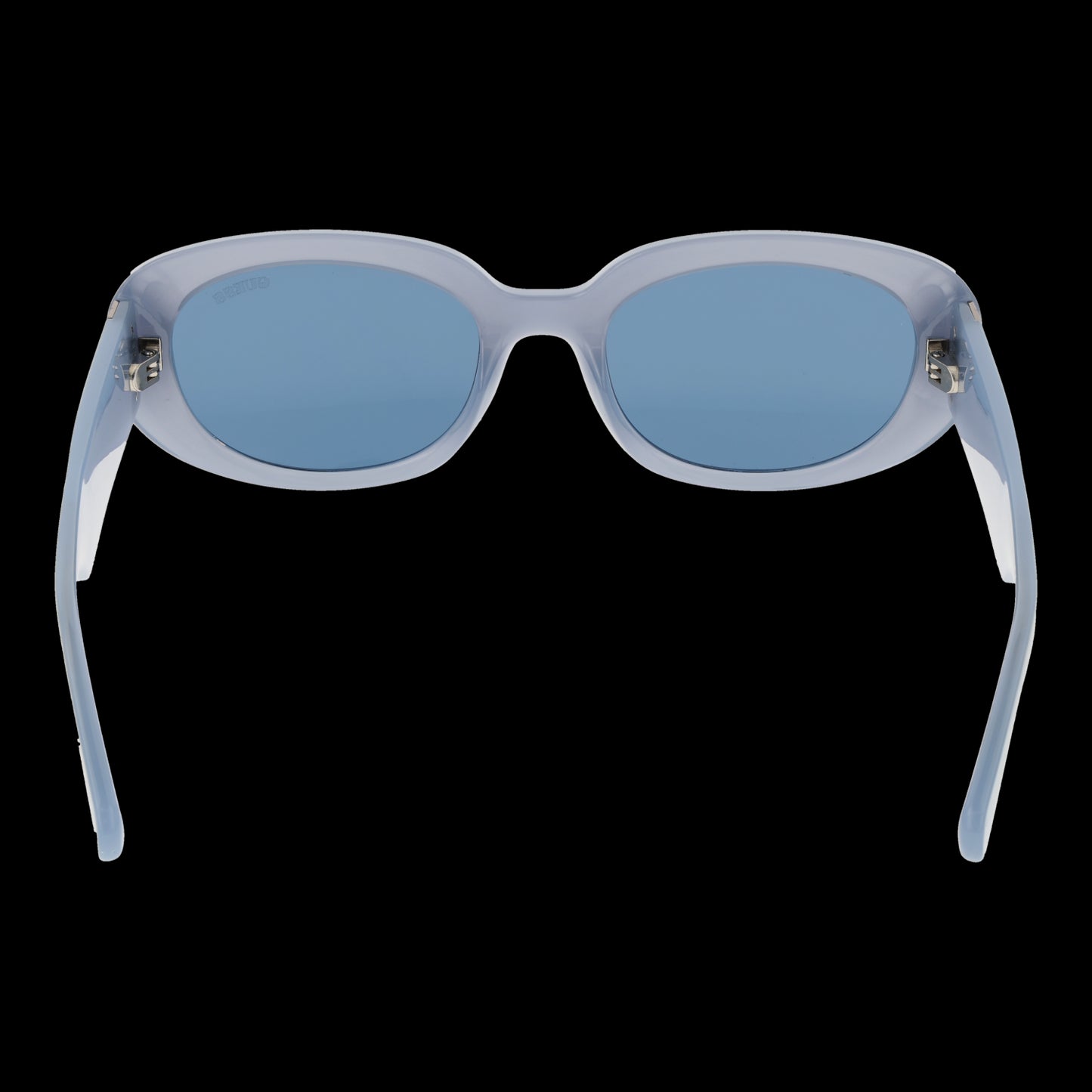 GUESS MOD. GU8260 5420V Lady sunglasses, stylish eyewear for women, back view showcasing blue lenses and elegant frame design.