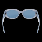 GUESS MOD. GU8260 5420V Lady sunglasses, stylish eyewear for women, back view showcasing blue lenses and elegant frame design.