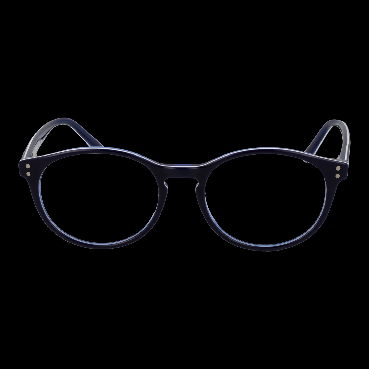 Front view of GUESS MOD. GU8266 49090 eyeglasses on a black background.