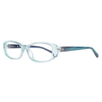 Gant Transparent Plastic Frames GWDELMARGRN52 with clear lenses and temples, 52/16/135mm dimensions, ideal for women.