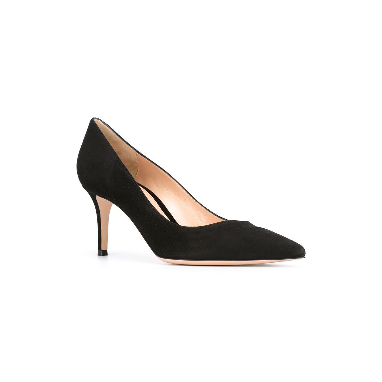Gianvito Rossi With Heel Black
