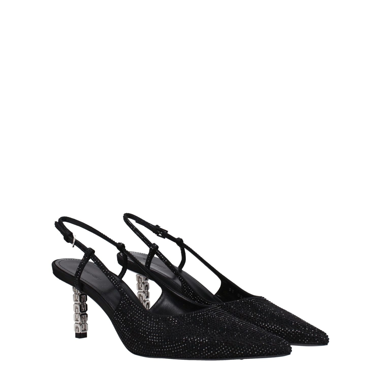 Givenchy Black Fabric Pumps