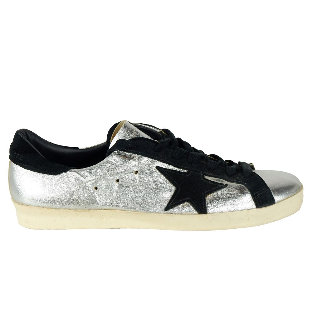 Golden Goose Gray Calfskin Sneaker