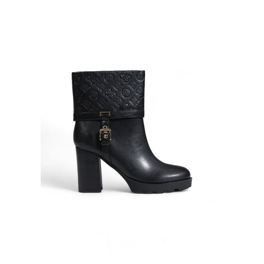 Guess Black Polyethylene Ankle Boots Guess