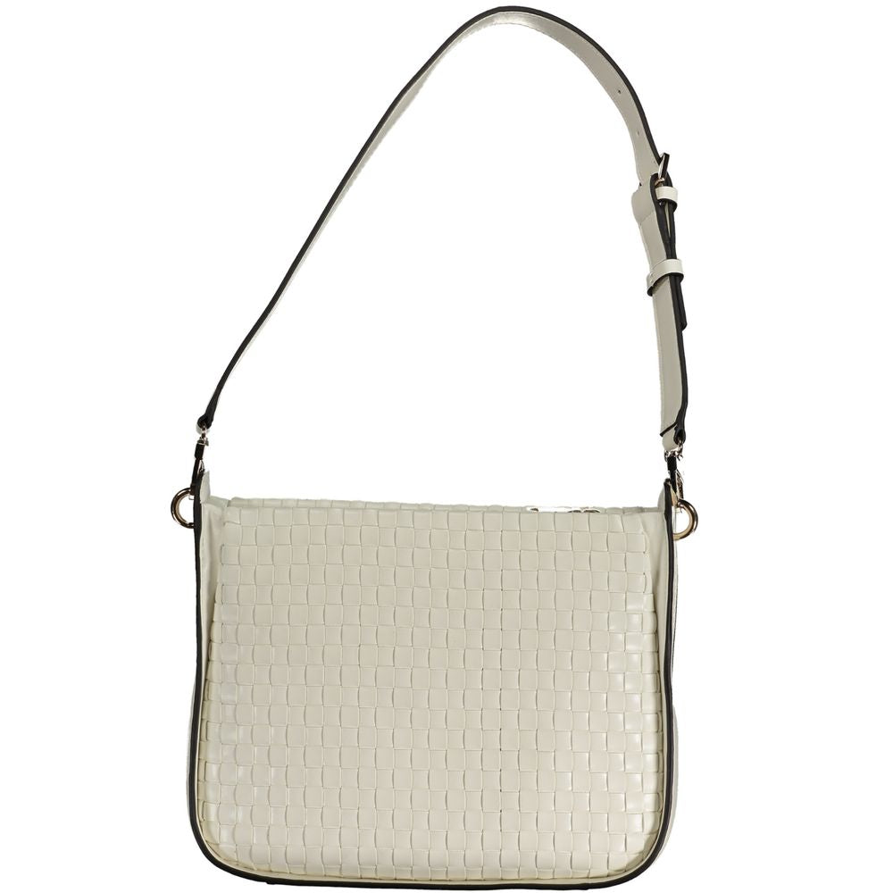 Guess Jeans Bianco Poliuretano Woman Handbag