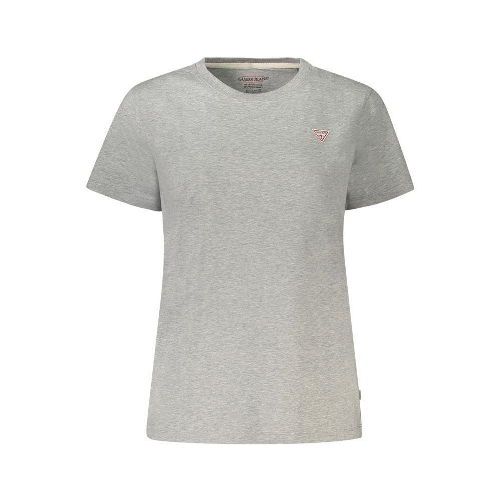 Guess Jeans Grigio Cotton Women T-Shirt