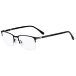 HUGO BOSS MOD. BOSS 1007_IT stainless steel gent's glasses with sleek black frame