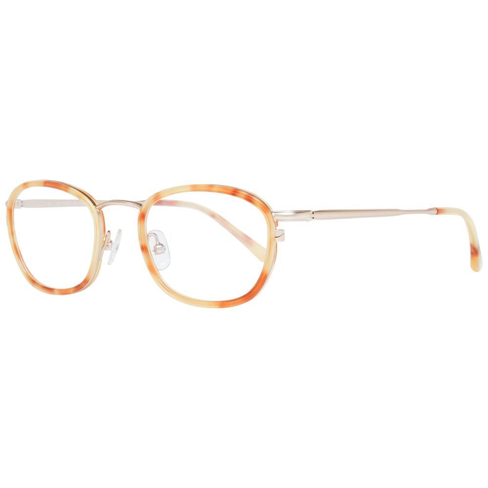 Alt Tag: Hackett Brown Men Optical Frames full-rim plastic eyeglasses, brown color, size 47-20-145, includes branded case, for men.