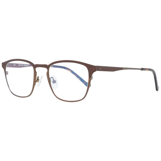Hackett Brown Metal Frames glasses with 49/20/145 mm measurements, featuring a classic brown color and durable metal material.