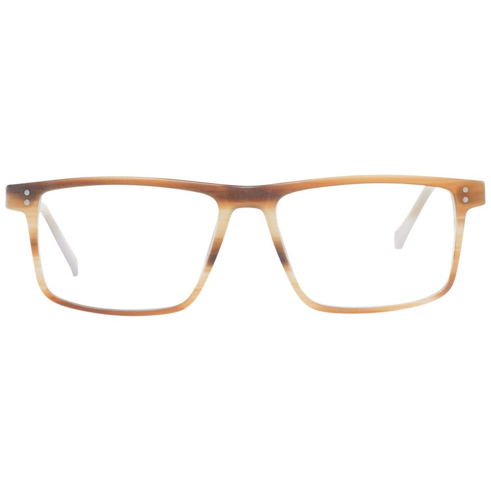 Hackett Brown Plastic Frames - Men's gradient glasses with 54/16/145mm measurements in brown plastic material.