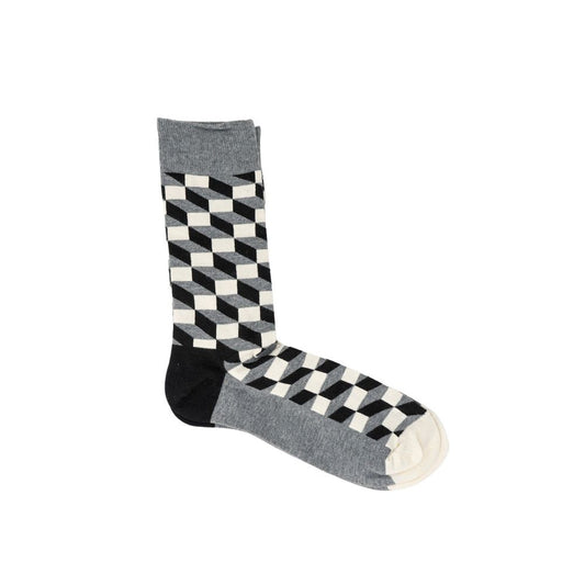 Happy Socks Gray Cotton Socks Happy Socks