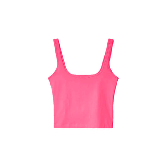 Hinnominate Fuchsia Cotton Women Top