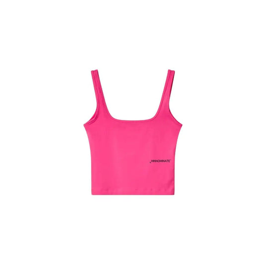 Hinnominate Fuchsia Cotton Women Top