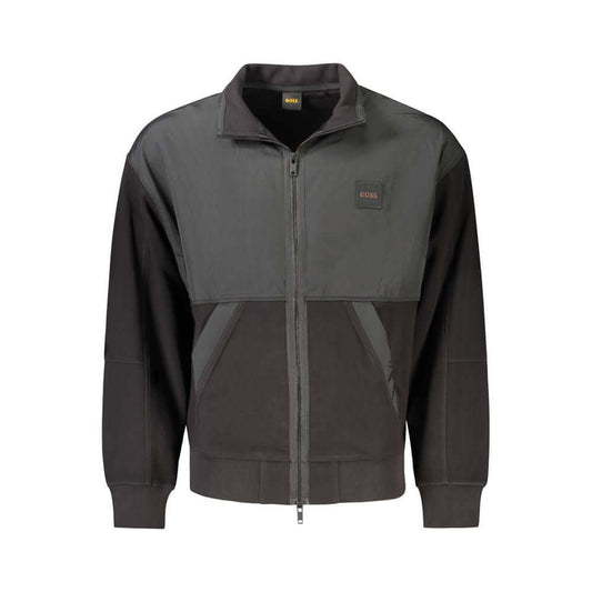 Hugo Boss Black Cotton Men's Jacket