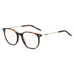 Hugo Boss Brown Acetate Frames for women, model HG1213086F117, featuring 51/17/140mm dimensions, stylish tortoise design.