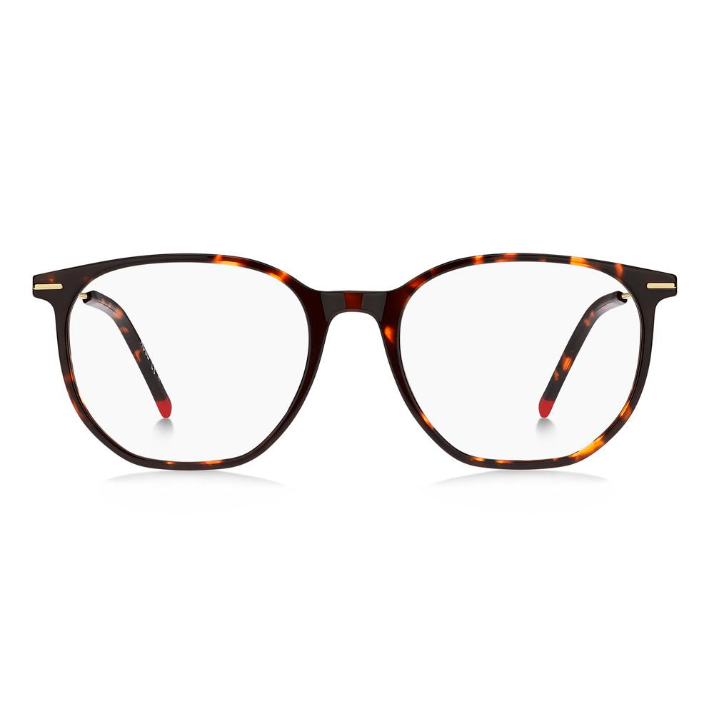 Hugo Boss Brown Acetate Frames for women with lens dimensions 51/17/140 mm, stylish eyewear made from quality acetate material.