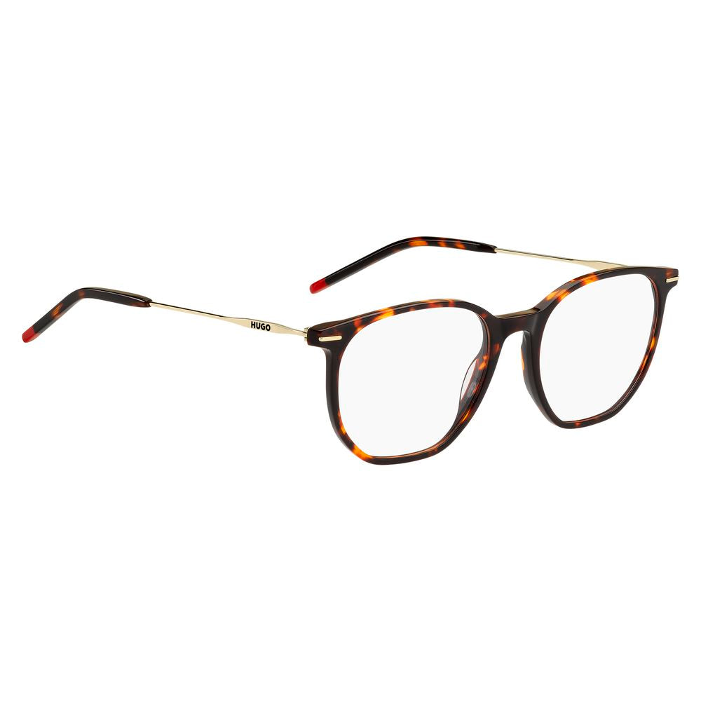 Hugo Boss Brown Acetate Frames, women's glasses HG1213086F117, tortoiseshell design, measures 51/17/140mm, elegant eyewear.