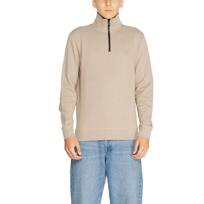 Hugo Boss Brown Cotton Sweatshirt