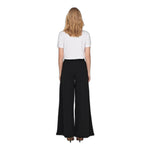 Jacqueline De Yong Black Recycled Polyester Pant
