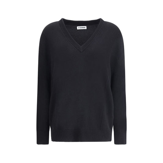 Jil Sander Black Wool Sweatshirt Jil Sander