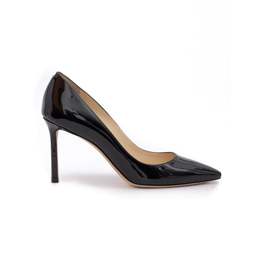 Jimmy Choo Black Patent Leather Romy 85 Pumps 1728,67466920096,Black,EU37/US7,EU42/US12,High Heel - Pumps - Shoes,Jimmy Choo,New with tags,Pumps - Shoes,Shoes,Women