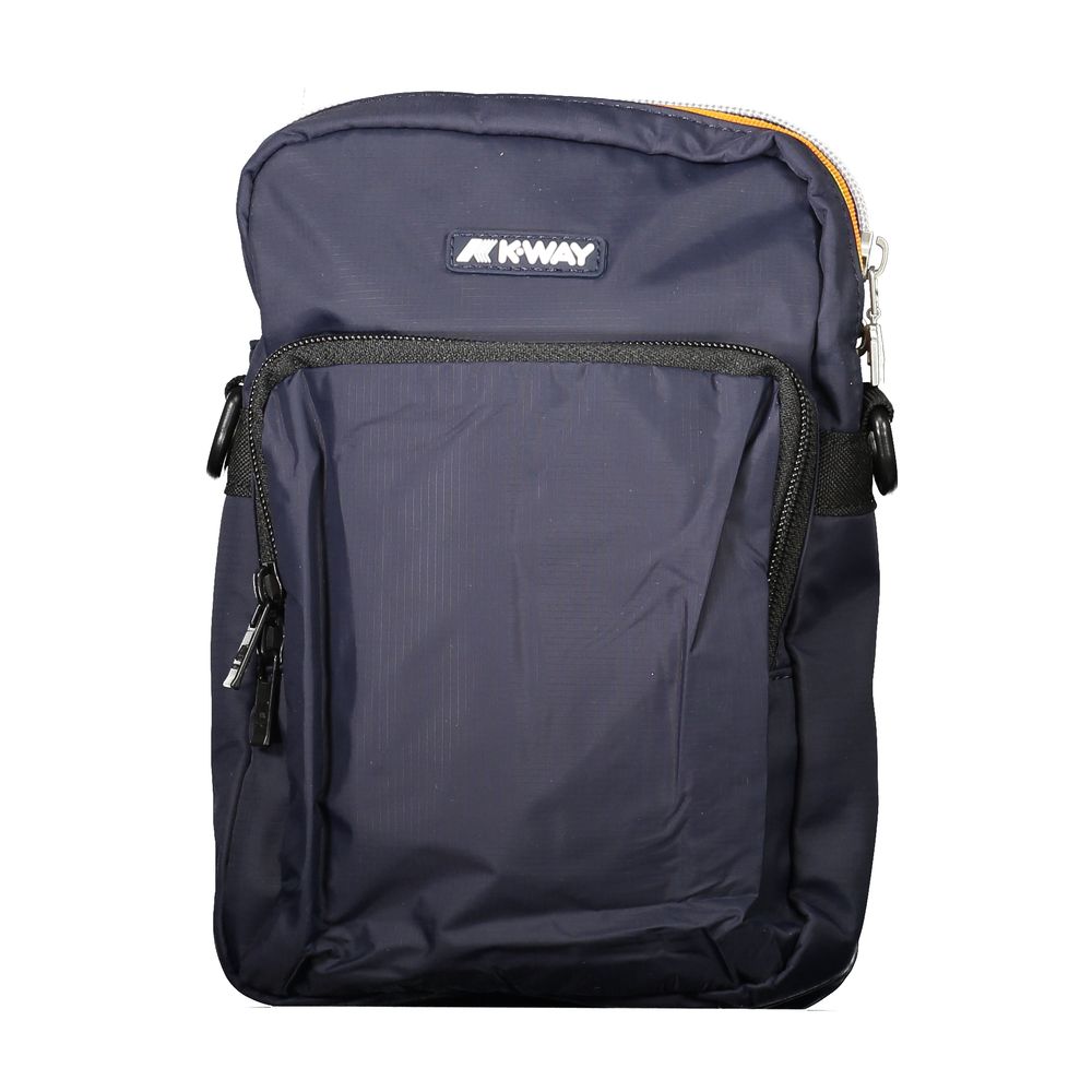 K-WAY Blu Poliammide Uomo Shoulder Bag