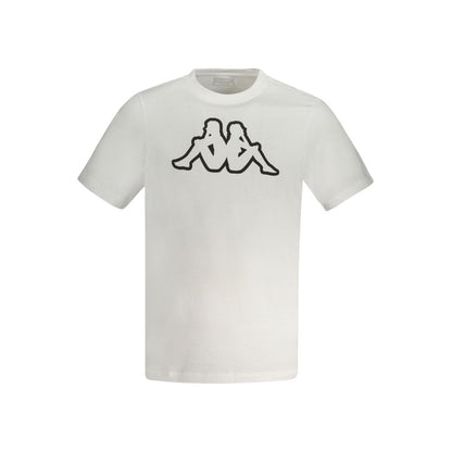 Kappa Bianco Cotton Men T-Shirt