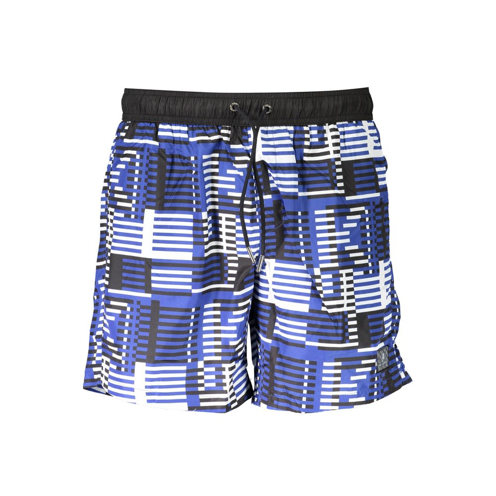 Karl Lagerfeld Blu Polyester Men Swim Boxer 1728,67403481248,Blue,Clothing,Karl Lagerfeld,L,M,Men,New with tags,S,Swim Shorts - Swimwear - Clothing,Swimwear - Clothing