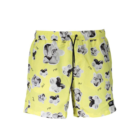 Karl Lagerfeld Yellow Polyester Men Swim Boxer 1728,67403481248,Clothing,Karl Lagerfeld,L,M,Men,New with tags,S,Swim Shorts - Swimwear - Clothing,Swimwear - Clothing,XL,Yellow