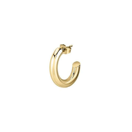 LA PETITE STORY JEWELRY Mod. LPS02AQM08 elegant gold hoop earring