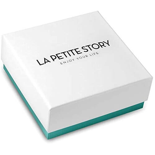 Gift box for LA PETITE STORY Mod. LPS02ARQ107 single earring for ladies, with brass material packaging.