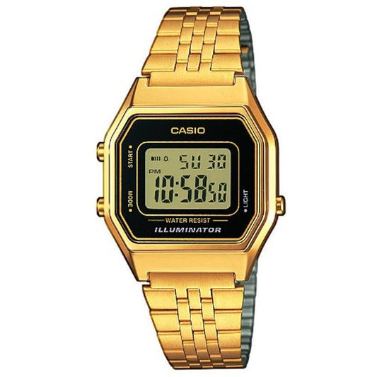 CASIO VINTAGE Mod. ICONIC LADY GOLD - BLACK-0