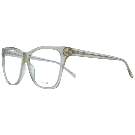 LOCMAN MOD. LOCV008 59MNT ladies' eyeglasses with transparent frames and elegant design
