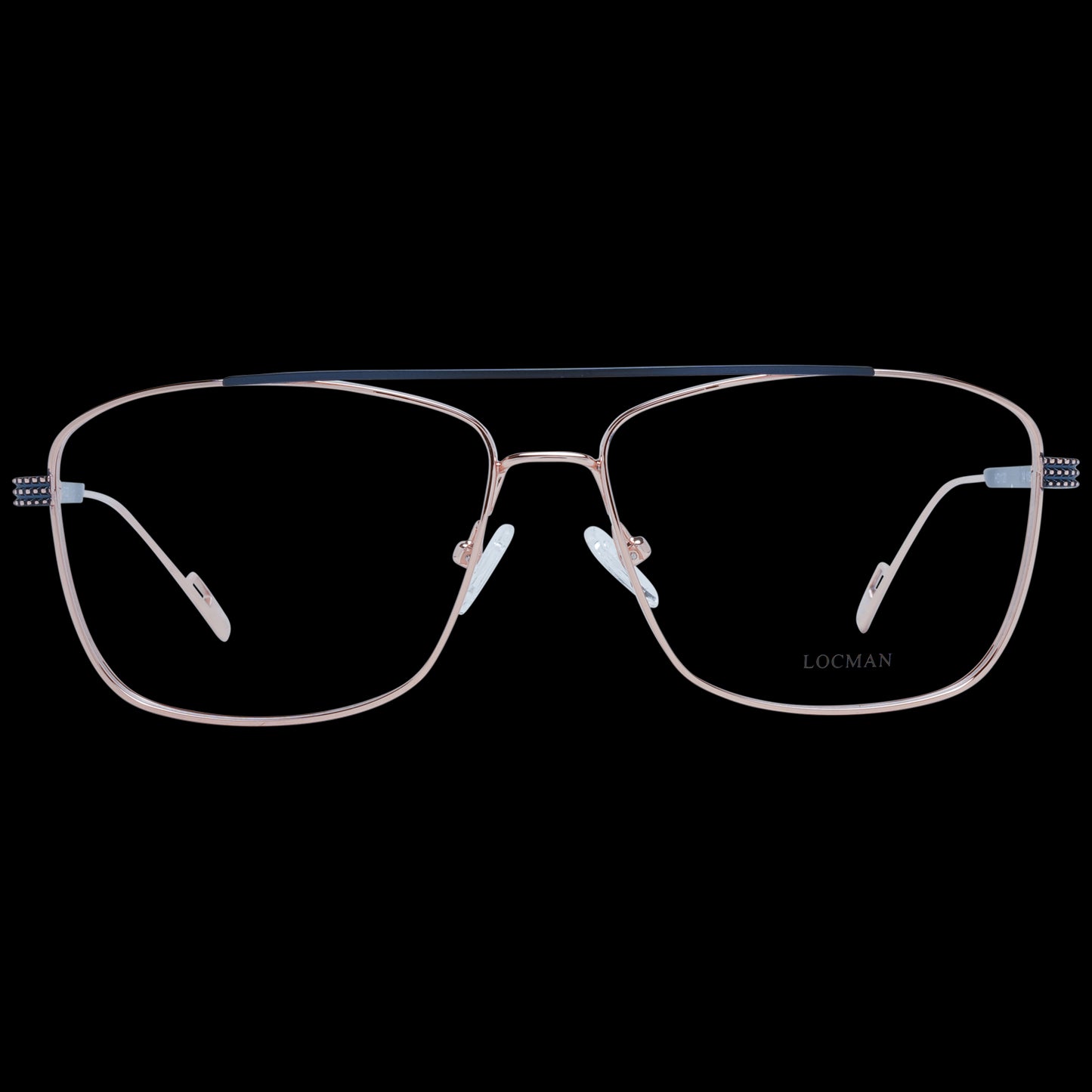 LOCV014 60RGD LOCMAN MOD. eyewear glasses for men in elegant design front view