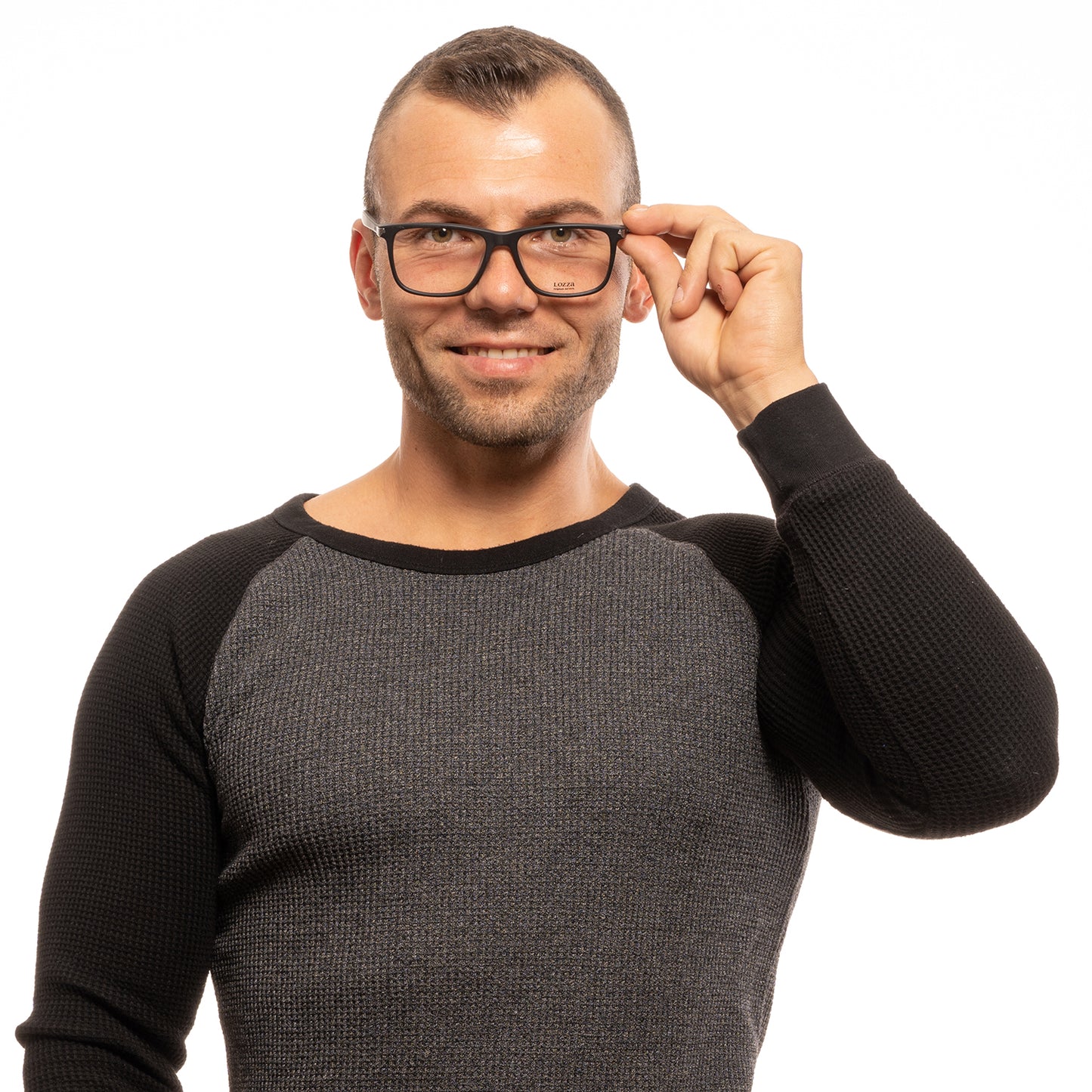 LOZZA MOD. VL4137 54BLKM SUNGLASSES & EYEWEAR